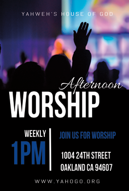 Weekly Worship Service